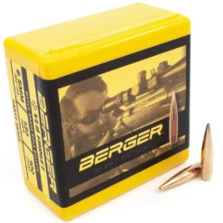 Berger .264 / 6.5mm 130 Grain Target Very Low Drag (100 Ct.)