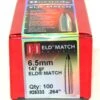 Hornady .264 / 6.5mm 147 Grain ELD-M (Extremely Low Drag Match) (100 Ct.) -Shooting Supply Store HOR26333 e1581031760425