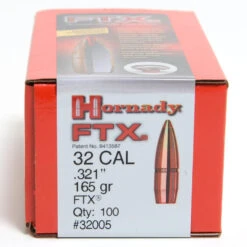 Hornady .321 / 32 165 Grain FTX (Flex Tip) (100 Ct.)
