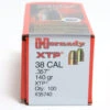 Hornady .357 / 38 140 Grain Hollow Point/XTP (eXtreme Terminal Performance) (100 Ct.) 2 Hornady .357 / 38 140 Grain Hollow Point/XTP (eXtreme Terminal Performance) (100 Ct.) -Shooting Supply Store HOR35740 e1579304629767