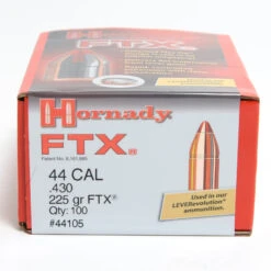 Hornady .430 / 44 225 Grain FTX (Flex Tip) (100 Ct.)