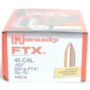 Hornady .452 / 45 225 Grain FTX (Flex Tip) (100 Ct.) -Shooting Supply Store HOR45218 e1579562529650