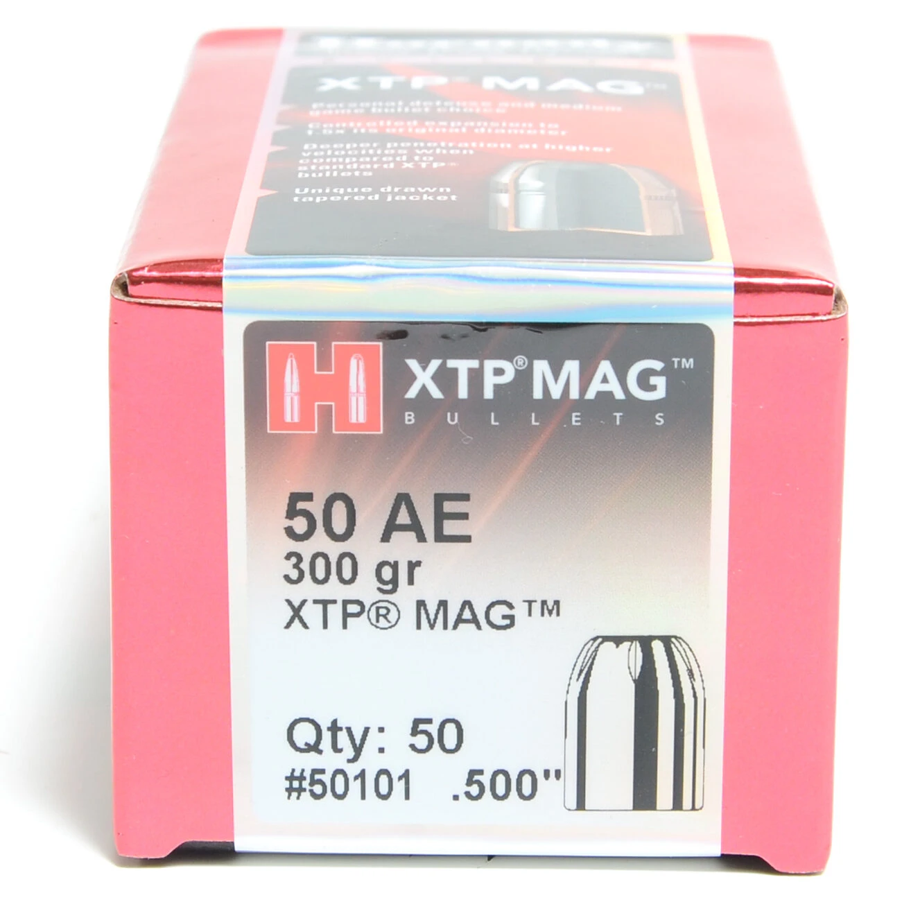 Hornady .500 / 50 Ae 300 Grain XTP MAG (eXtreme Terminal Performance) (50 Ct.)