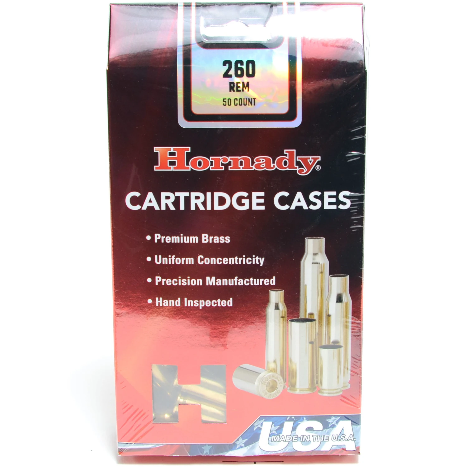 Hornady Brass Unprimed 260 Rem (50) 3 Hornady Brass Unprimed 260 Rem (50)
