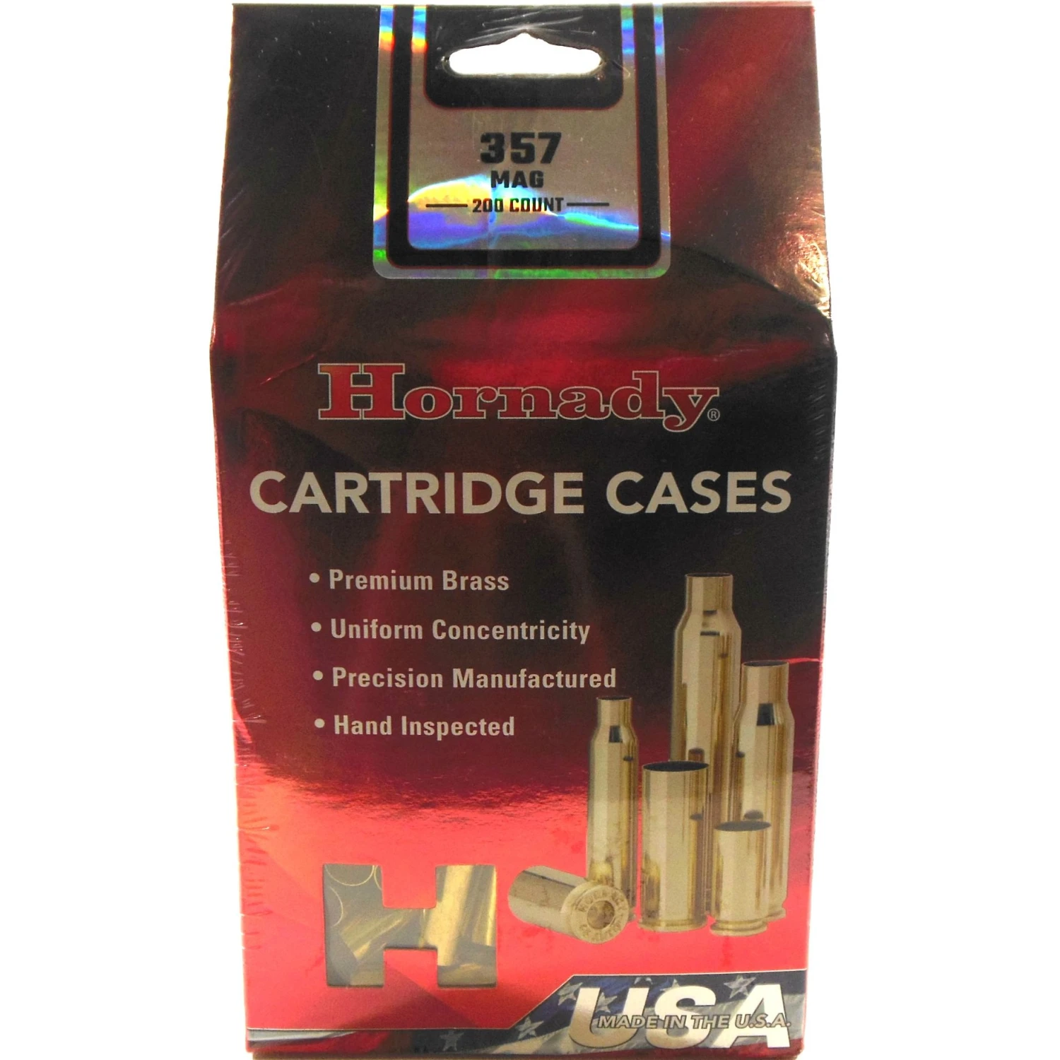Hornady Brass Unprimed 357 Mag (200) 5/Cs 3 Hornady Brass Unprimed 357 Mag (200) 5/Cs