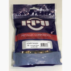 Prvi Partizian Unprimed Brass 6.5X52 Carcano (50)