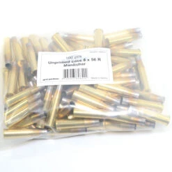 Prvi Partizian Unprimed Brass 8X56R Hungarian Mannlicher (100)