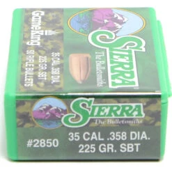 Sierra .358 / 35 225 Grain Spitzer GameKing (50 Ct.)