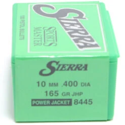 Sierra .40 / 10mm 165 Grain Jacketed Hollow Point (100 Ct.)