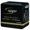 Speer .277 / 270 115 Gr Gold Dot Soft Point (50 Ct.) -Shooting Supply Store SPR277115GDB