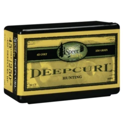 Speer .452 / 50 250 Grain Deep Curl Hollow Point (50 Ct.)