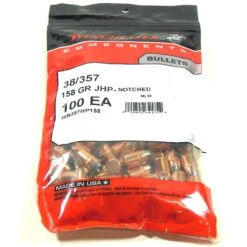 Winchester .357 / 38 158 Grain Jacketed Hollow Point (100 Ct.)